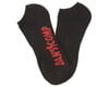 Dan's Comp No Show Socks (Black/Red) (One Size Fits Most)